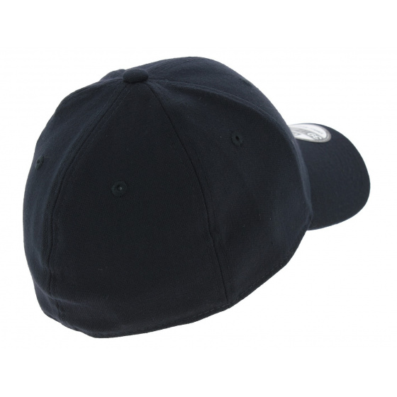 New Era Navy Patched Tone Fitted Baseball Cap