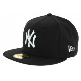 Fitted Cap Basics Yankees NY Wool Black - New Era