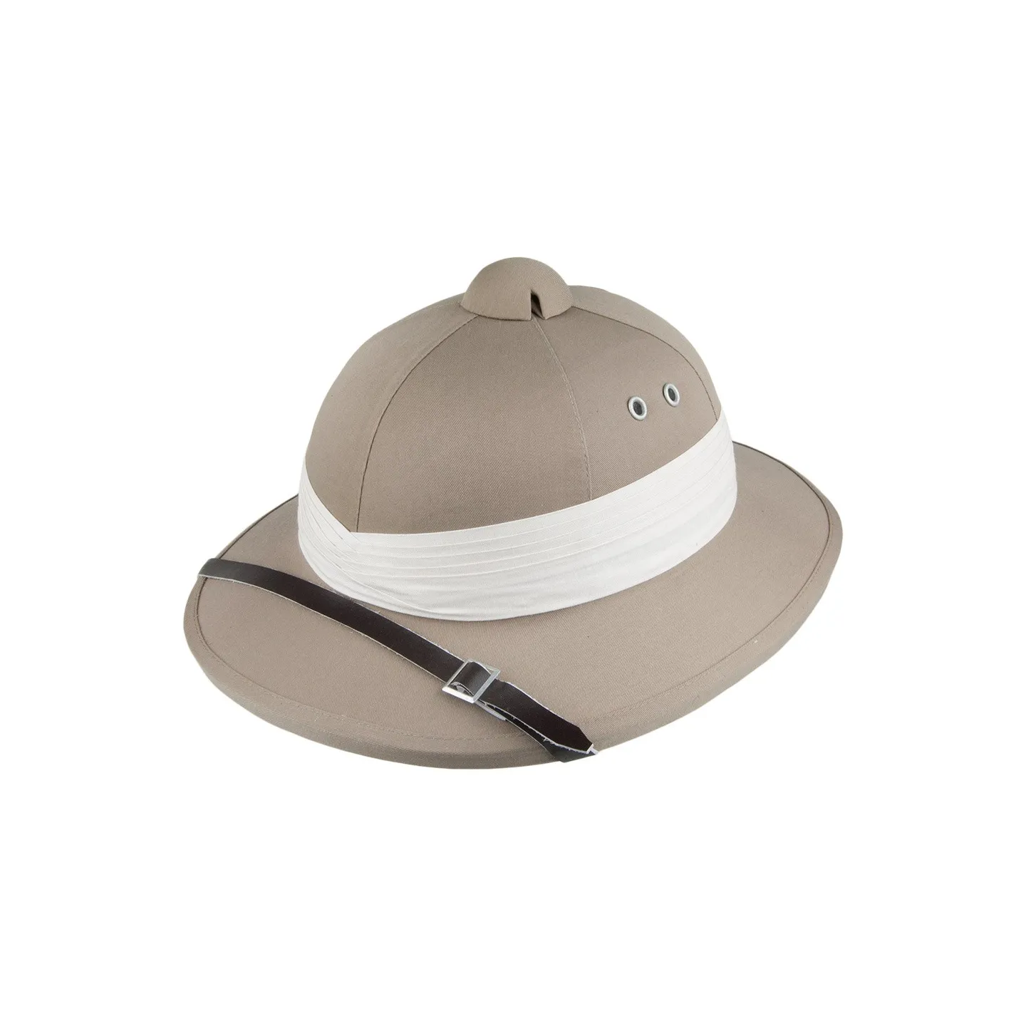 Casque Colonial safari Africain khaki  Reference : 3566 | Chapellerie Traclet