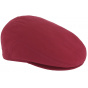 Sander Burgundy Flat Cap - Traclet