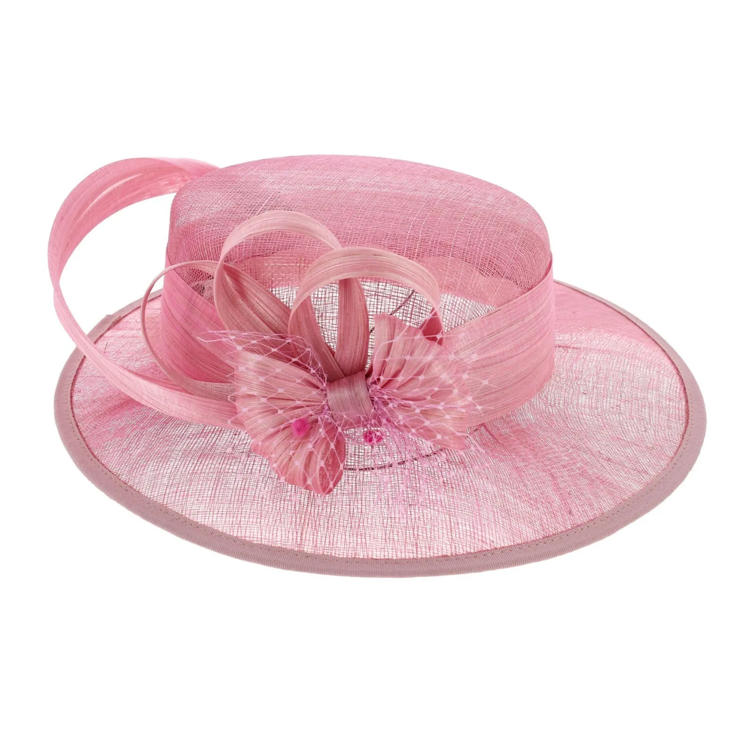 Pink Isabelle ceremony hat Reference: 71 | Traclet Hat Shop