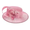 chapeau de ceremonie isabelle rose Reference : 71 | Chapellerie Traclet