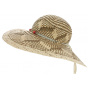 Capeline Summer Banderia Natural Straw Two-tone - Traclet