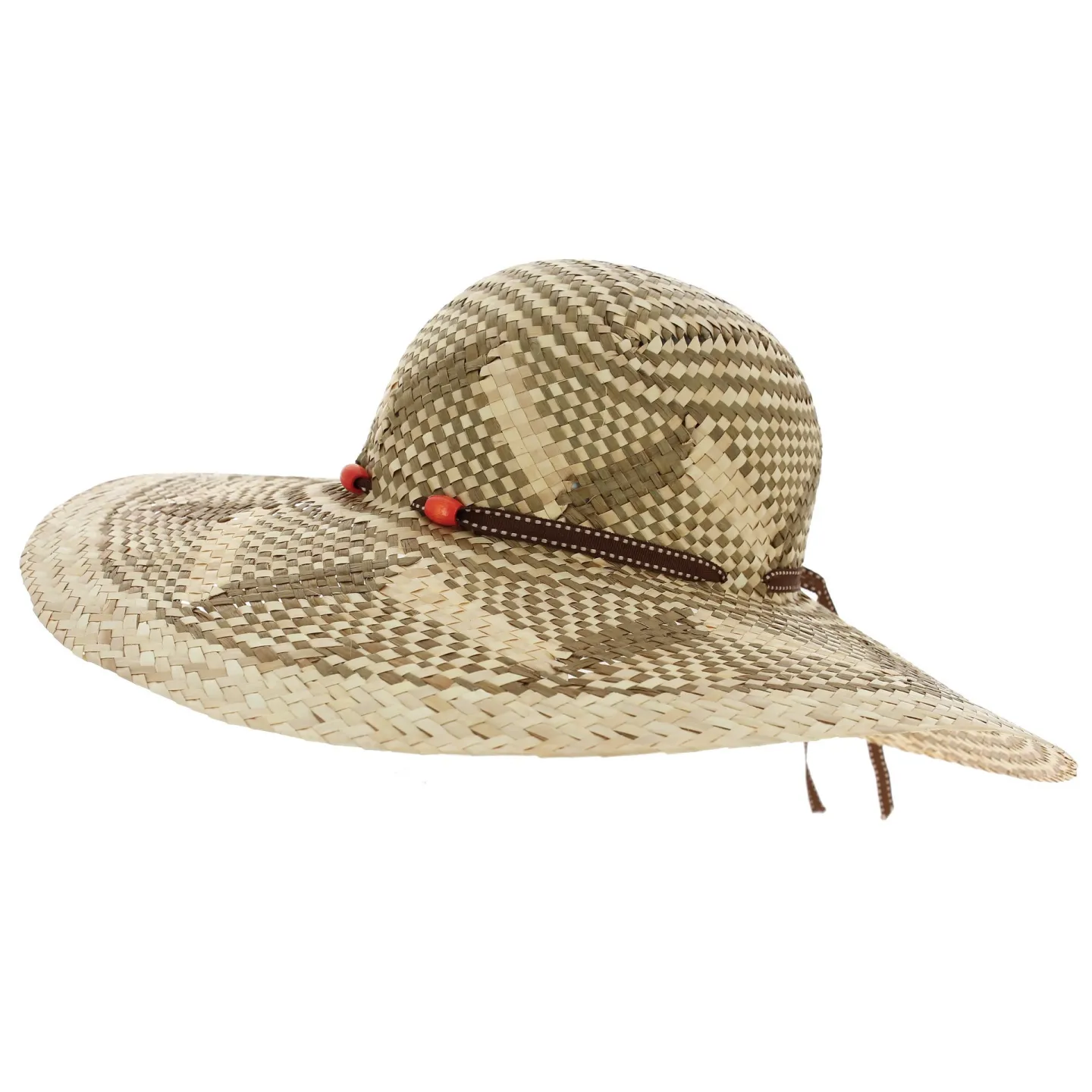 Banderia Summer Sun Hat Two-Tone Natural Straw - Traclet Reference: 4614 | Traclet Hatmakers