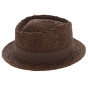 Brown Arbor Raffia Fedora Hat - Brixton