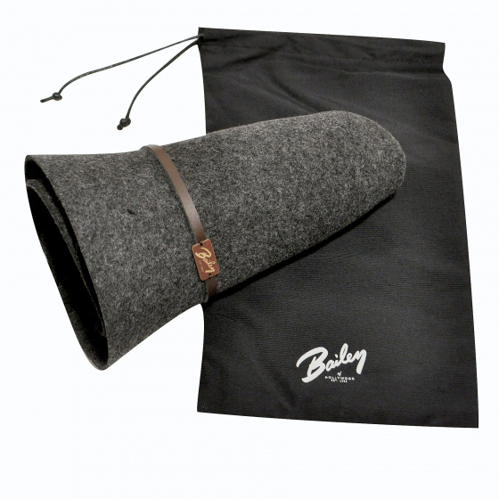 Gray Jackman Bailey Traveler Hat