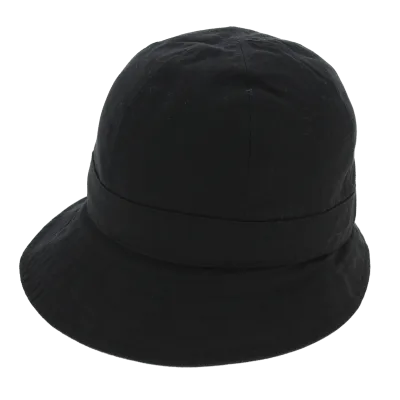 Casquette Visière Serena Coton Noir - Seeberger  Reference : 6320 | Chapellerie Traclet