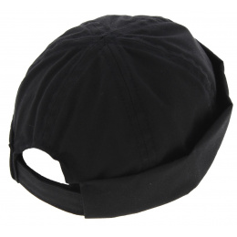 Waterproof Cotton Docker Beanie Rotterdam Black - Traclet