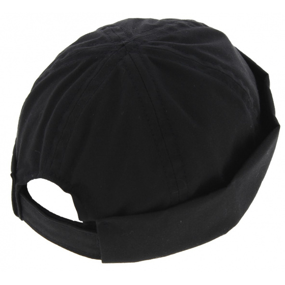 Bonnet Docker Rotterdam Imperméable Coton Noir - Traclet