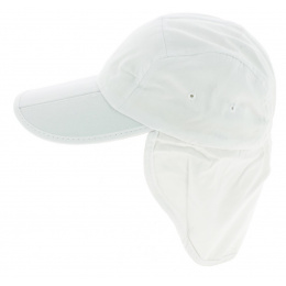 Saharan Cap Aswan White Cotton - Traclet