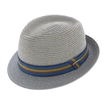 Chapeau Trilby Munster Toyo Gris - Stetson Reference : 6417 | Chapellerie Traclet