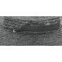 Children's black Provençal hat