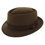 Lorenzo Brown Felt Trilby Hat - Mayser