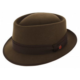 Trilby Lorenzo brown felt hat - Mayser