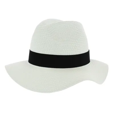 White Paper Straw Acapulco Traveller Hat - Traclet Reference: 702 | Traclet Hat Shop