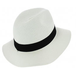 White Paper Straw Acapulco Traveller Hat - Traclet