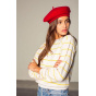 Audrey Red Wool Beret- Brixton