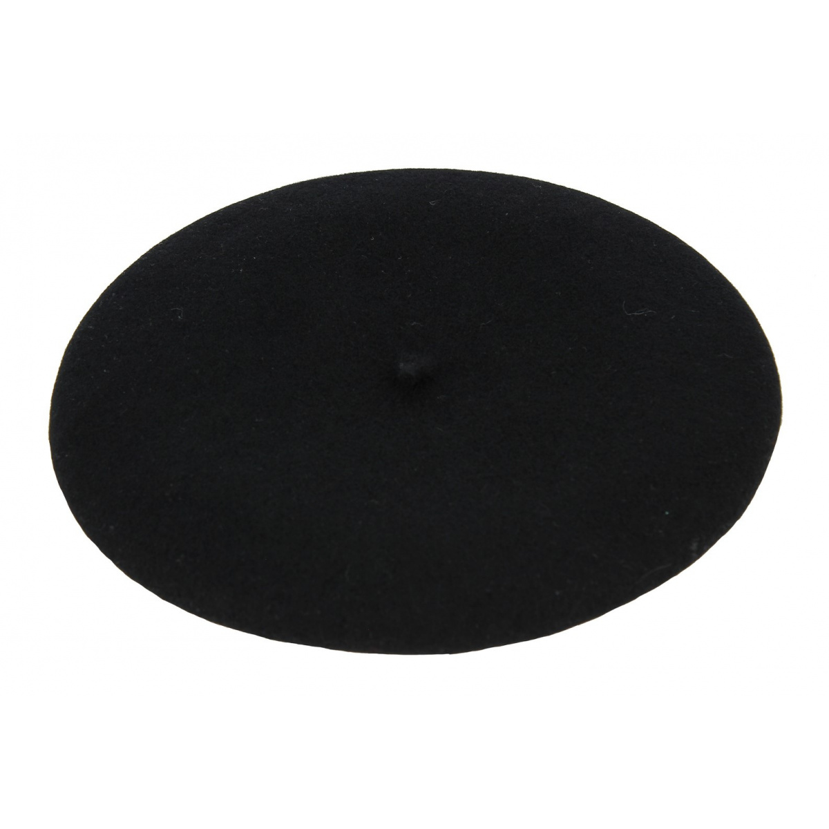 Beret ELO noir pure laine de marque L'AIGLON imperméable tour de tête 55 cm 