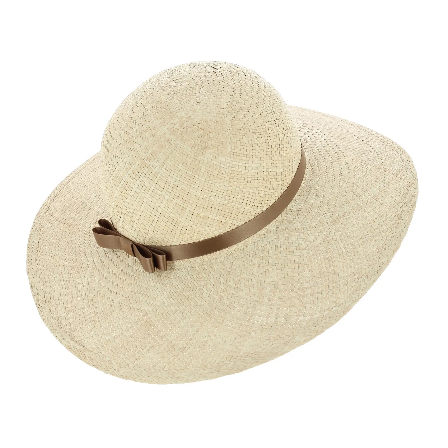 Loja Panama Straw Wide-Brimmed Hat Natural - Traclet Reference: 4935 | Traclet Hat Shop