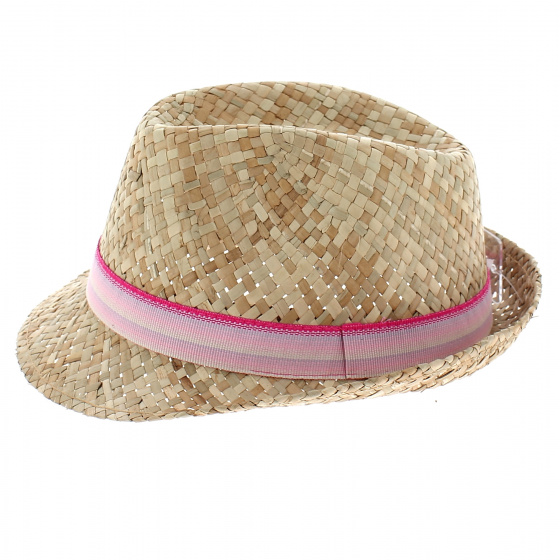 Cliff Pain Fuchsia Trilby Hat