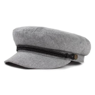 Grey Fiddler Sailor Cap - Brixton - Brixton Reference: 3926 | Traclet Hatmakers