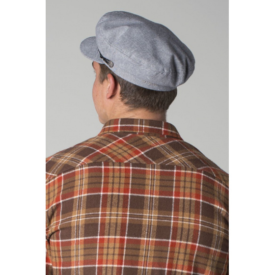 Grey Fiddler Sailor Cap - Brixton Grey Fiddler Sailor Cap - Brixton