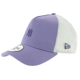 Trucker Pastel Snapback NY Yankees Purple Cap - New Era