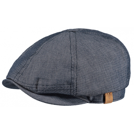 Barts Jamaica Print Blue Flat Cap