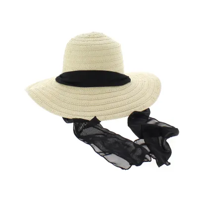 Cloche / Capeline Hat Manly Paper Straw - Bronté Reference: 6764 | Traclet Hat Shop