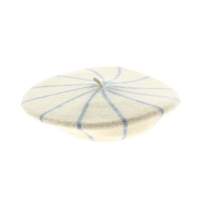 beret naturel bleu ciel- beret enfant le beret français Reference : 7532 | Chapellerie Traclet