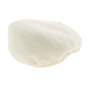 White Off-White Flat Golfer Cap - Broner