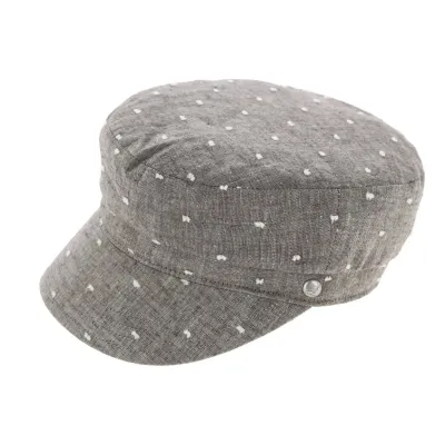 Malden Cotton & Linen Summer Army Cap Gray - Kangol Reference: 4326 | Traclet Hat Shop