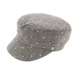 Malden Cotton & Linen Summer Army Cap Gray - Kangol