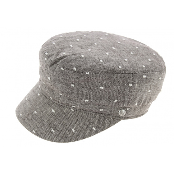 Malden Cotton & Linen Summer Army Cap Gray - Kangol