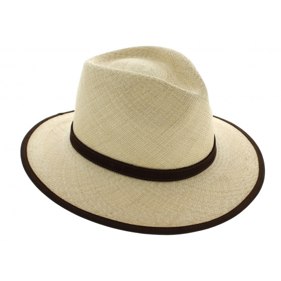 Chapeau en Paille Groton Panama Stetson Chapeau en Paille Groton Panama Stetson