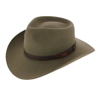 Chapeau feutre Snow River Akubra - Sand Reference : 7550 | Chapellerie Traclet