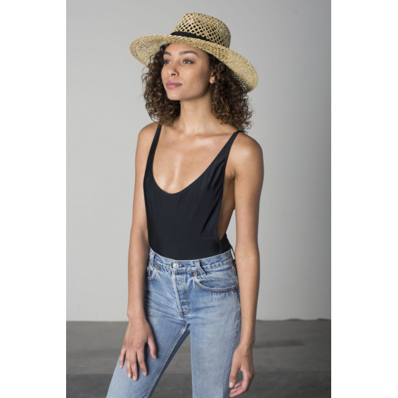 Natural Paper Straw Kelly Traveller Hat - Brixton