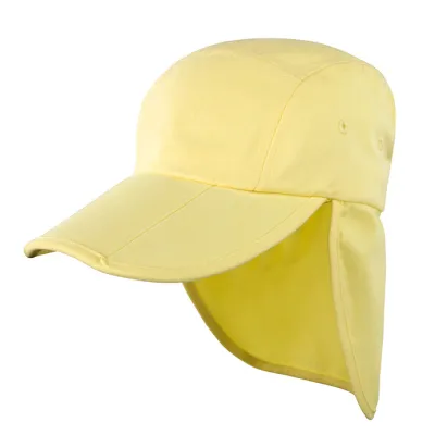 Casquette Saharienne Assouan Coton jaune - Traclet Reference : 7561 | Chapellerie Traclet