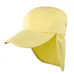 Yellow Cotton Saharan Cap Assouan - Traclet