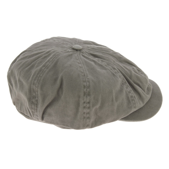 8 Panel Advencer Cotton Cap Grey - Herman
