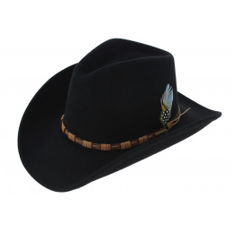 Cowboy hat - KEELINE Noir