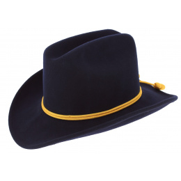 Union Officer Hat Wool Felt Navy - Traclet