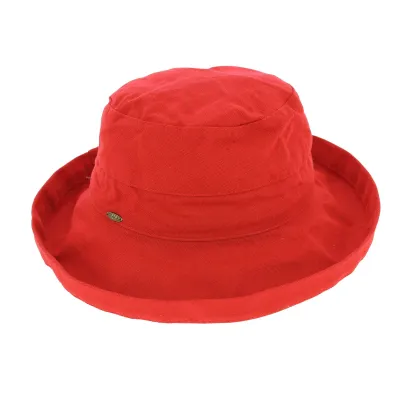 Red Lanikai sun hat Reference: 4689 | Traclet Hat Shop