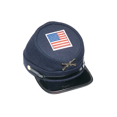 Union and Confederate cap - acrylic wool Reference: 7583 | Traclet Hat Shop