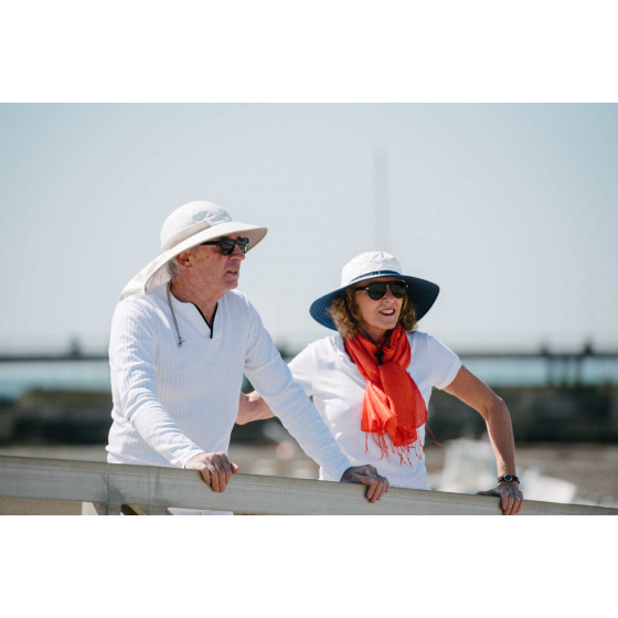 Chapeau Cache-Nuque Haute Protection Beige - Soway