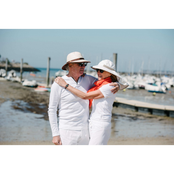 Chapeau Cache-Nuque Haute Protection Beige - Soway