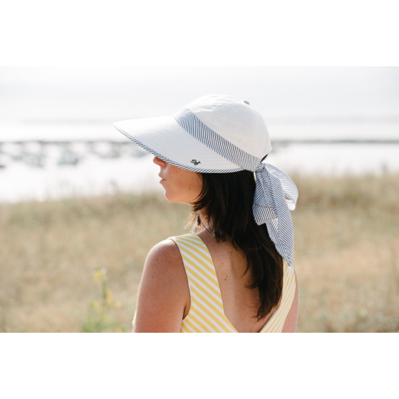 High Protection Bauloise White Visor Cap - Soway