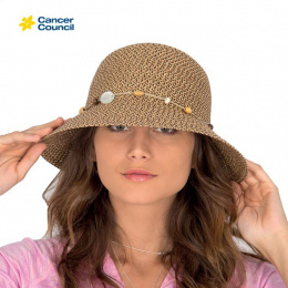 Chocolate Bohemian Cloche Hat - House Of Ord