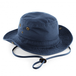 Navy Australian Bucket Hat UPF 50+