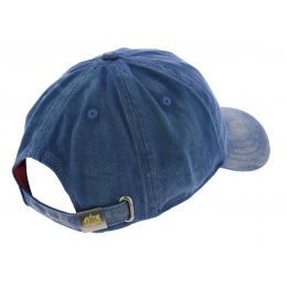 Casquette Strapback Marshall Two Tone Coton Bleu - Stetson
